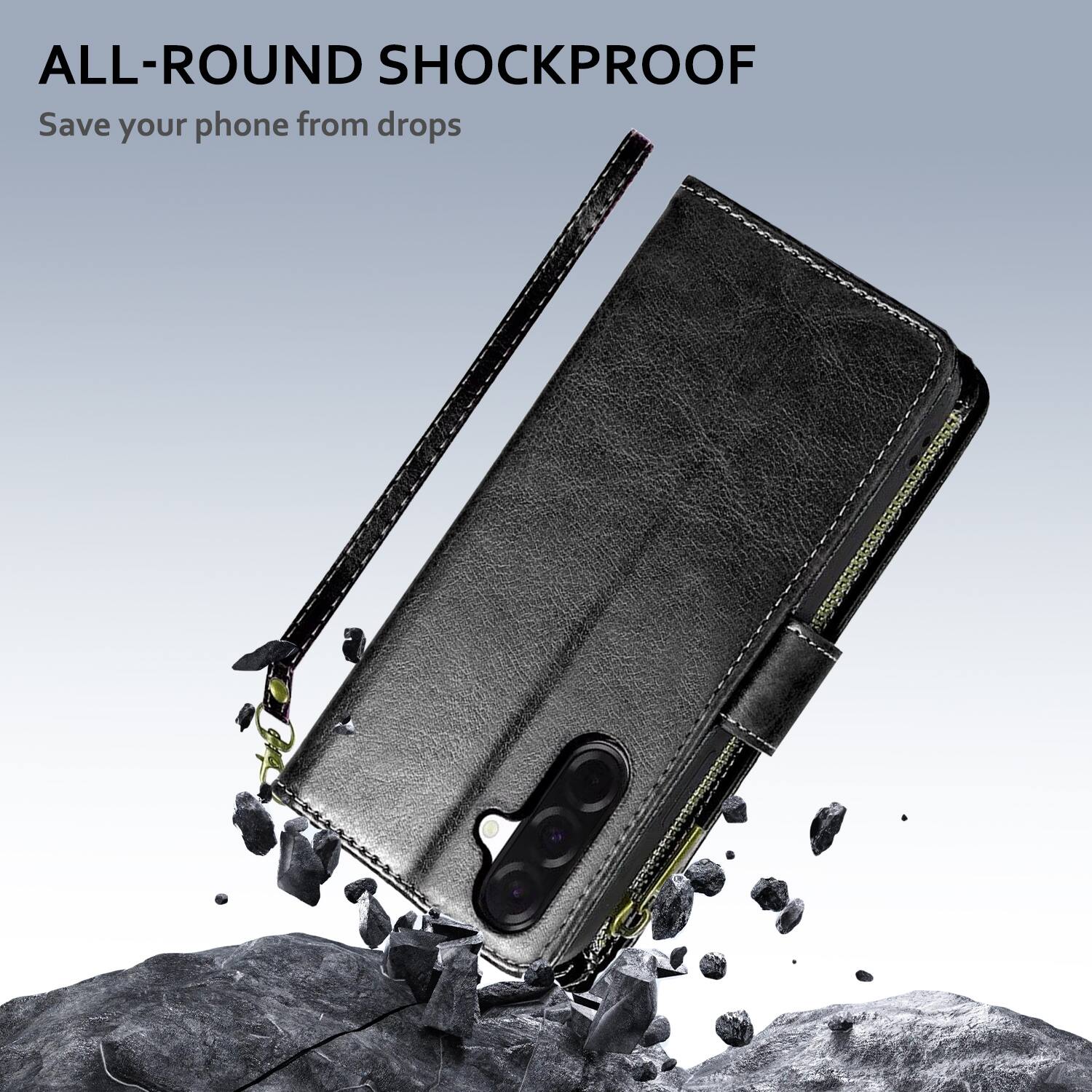 ALL-ROUND SHOCKPROOF  
Save your phone from drops