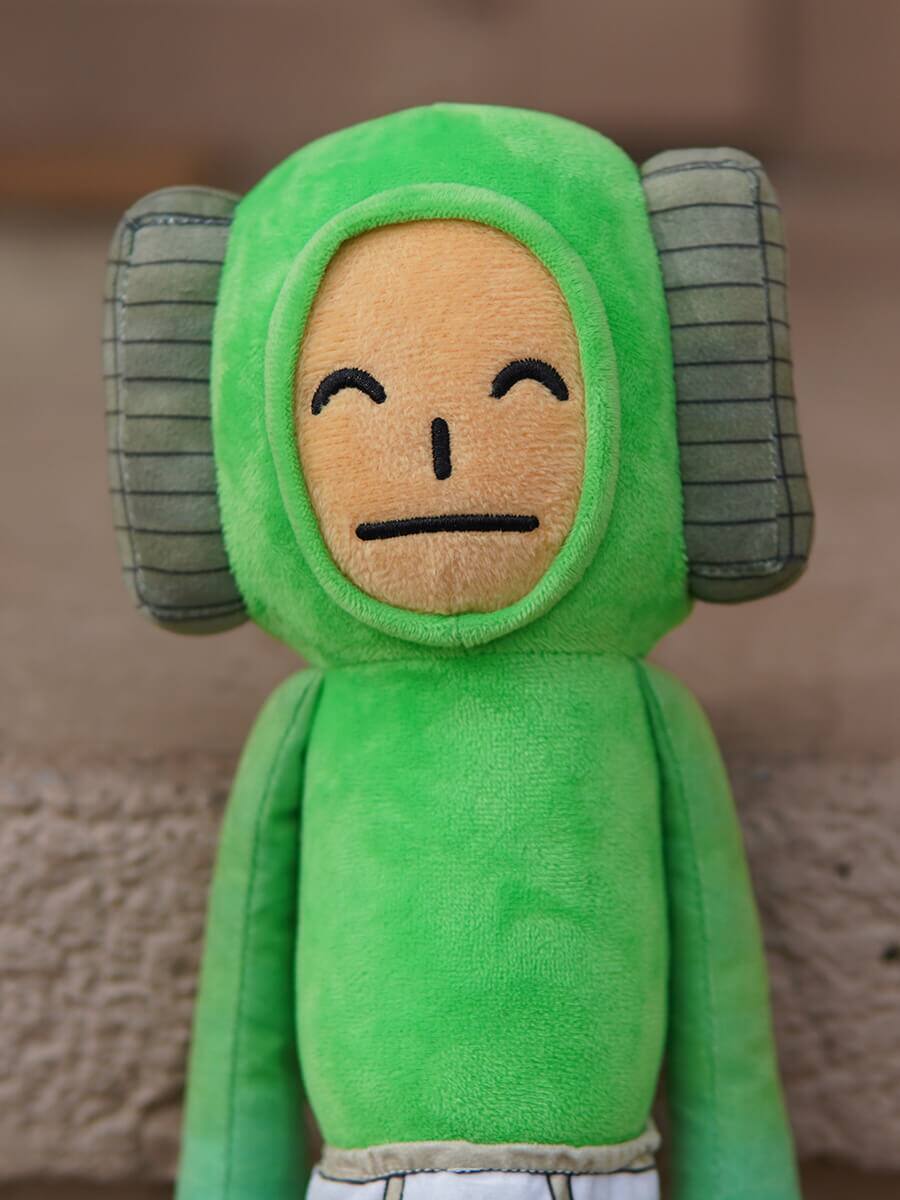 Alt View 4. Youtooz - Meme: No No Brush 12" Plush.