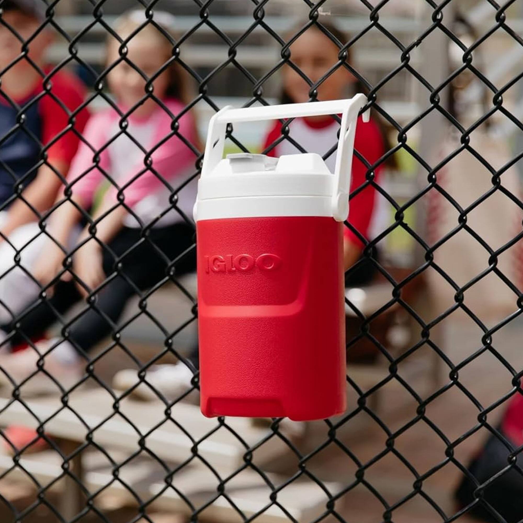 Alt View 3. Igloo - IGLOO Latitude Half Gallon Water Jug - Red - Red.