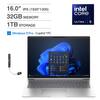 16.0" IPS (1920*1200)
32GB MEMORY
1TB STORAGE
Windows 11 Pro Copilot + PC
Intel Core Ultra 5