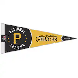 WinCraft - Pittsburgh Pirates 12" x 30" America 250 Premium Pennant - Multicolor