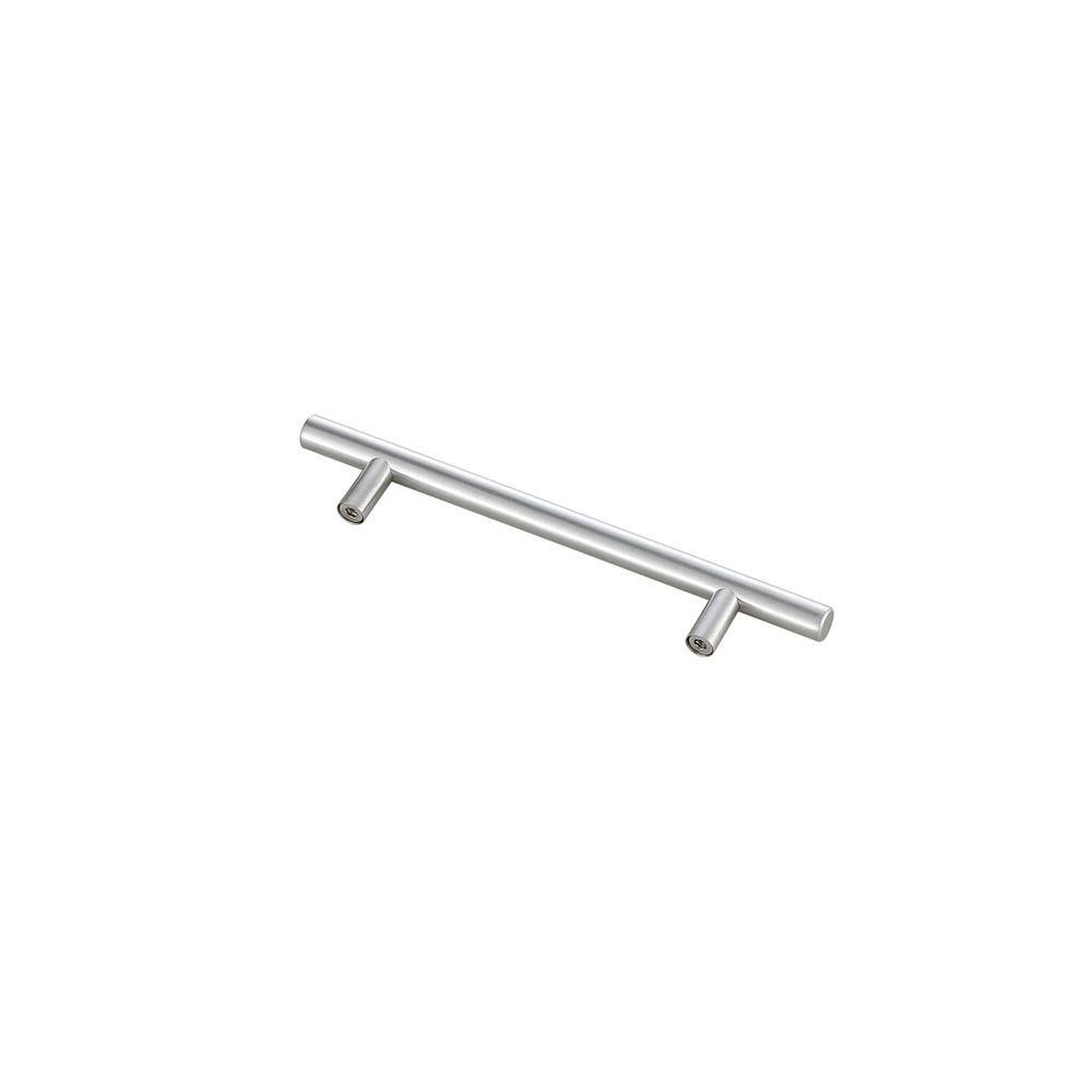 Left. Elegant Decor - Quinn 5" Center to Center Brushed Nickel Bar Pull Multipack (set of 10) - Brushed Nickel.