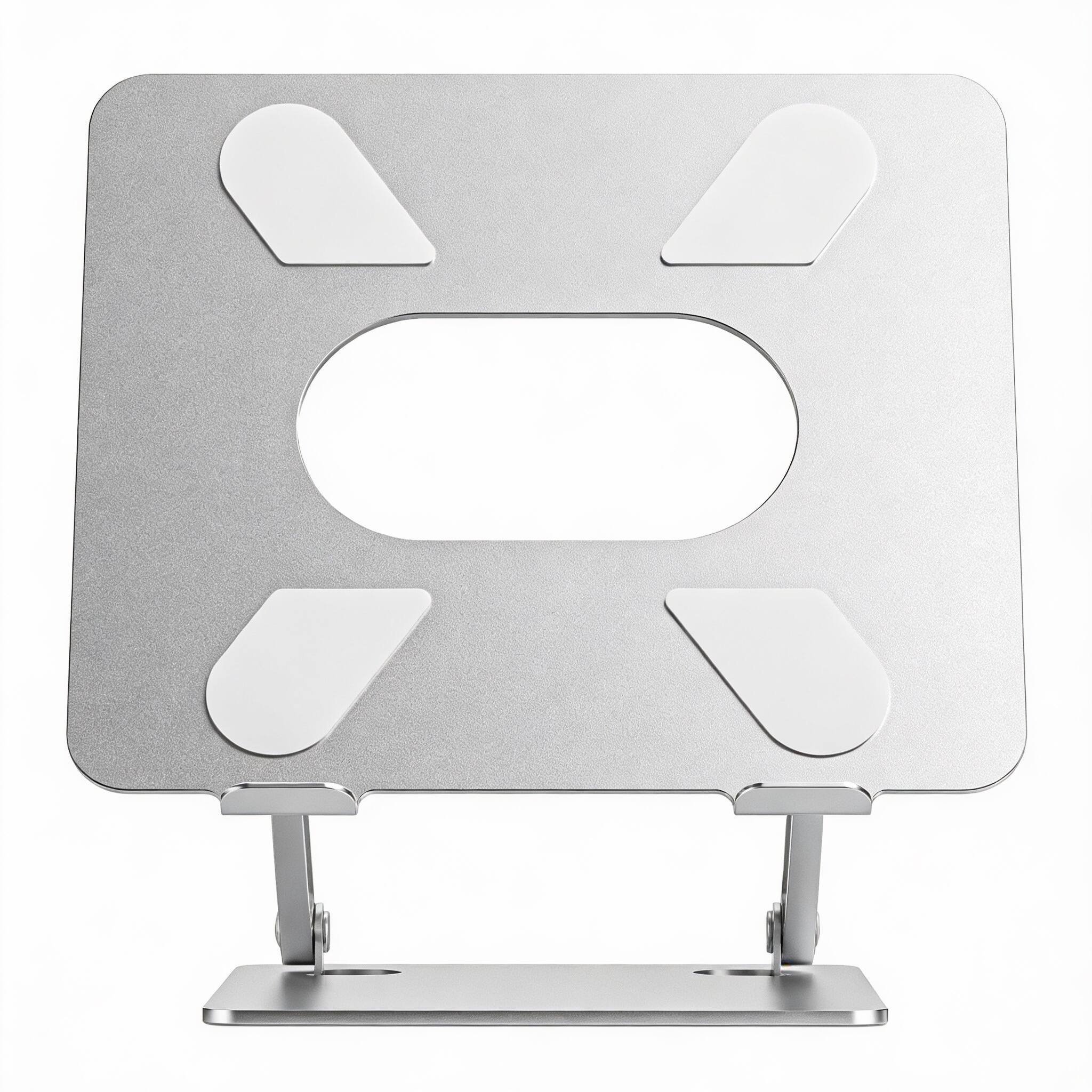 Silver Aluminum 17" Laptop Stand