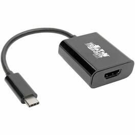 Eaton Tripp Lite Series USB-C to HDMI 4K Adapter with Alternate Mode - DP 1.2, Black - for Notebook/Tablet PC/Desktop