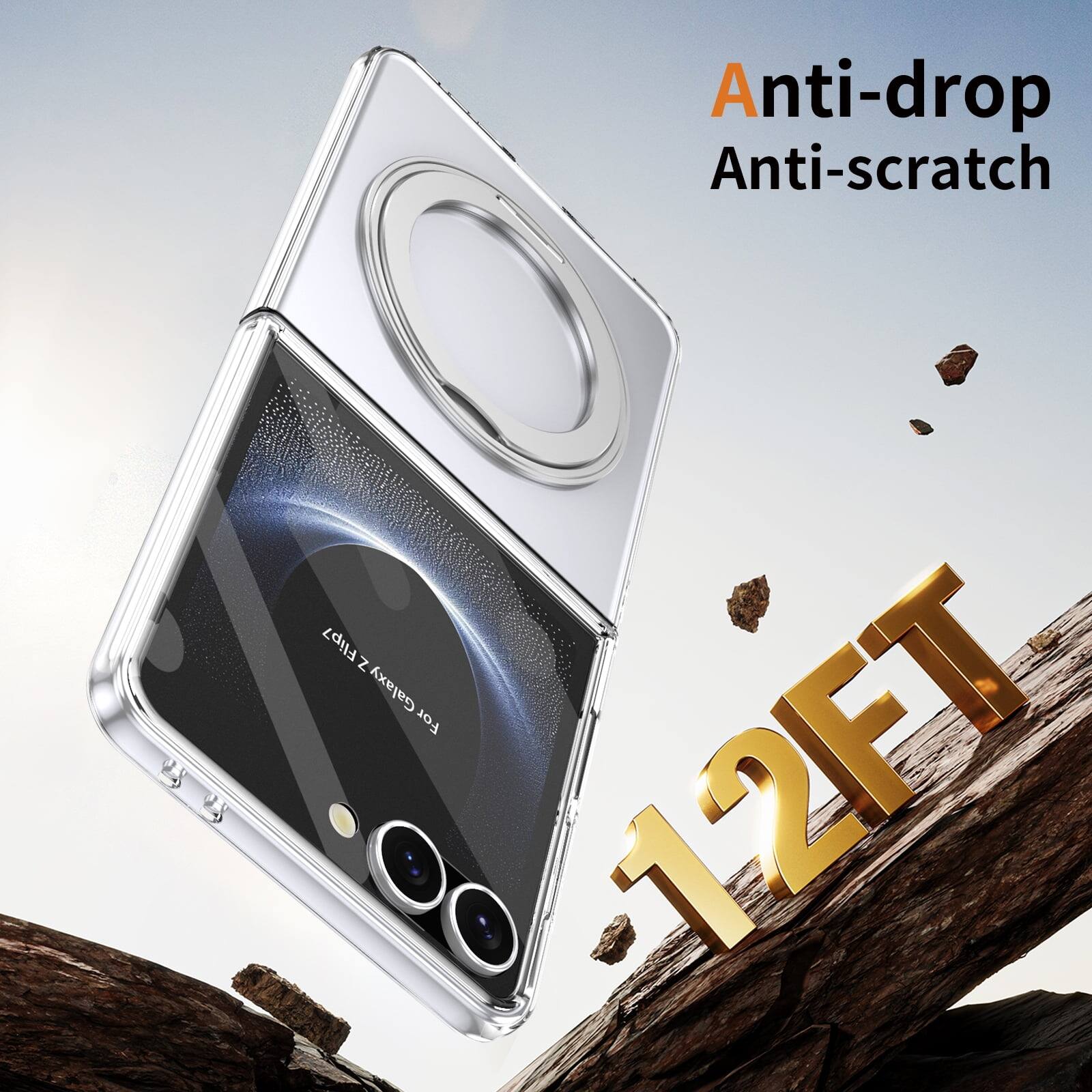 Anti-drop Anti-scratch Flip7 Z Galaxy For 12FT