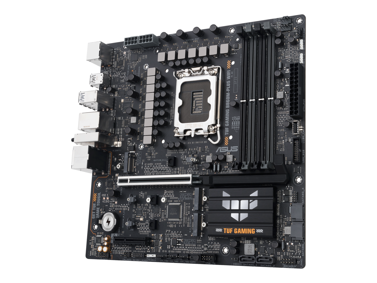 ASUS TUF B860M PLUS WIFI mATX, Intel Core Ultra 2 Ready, DDR5