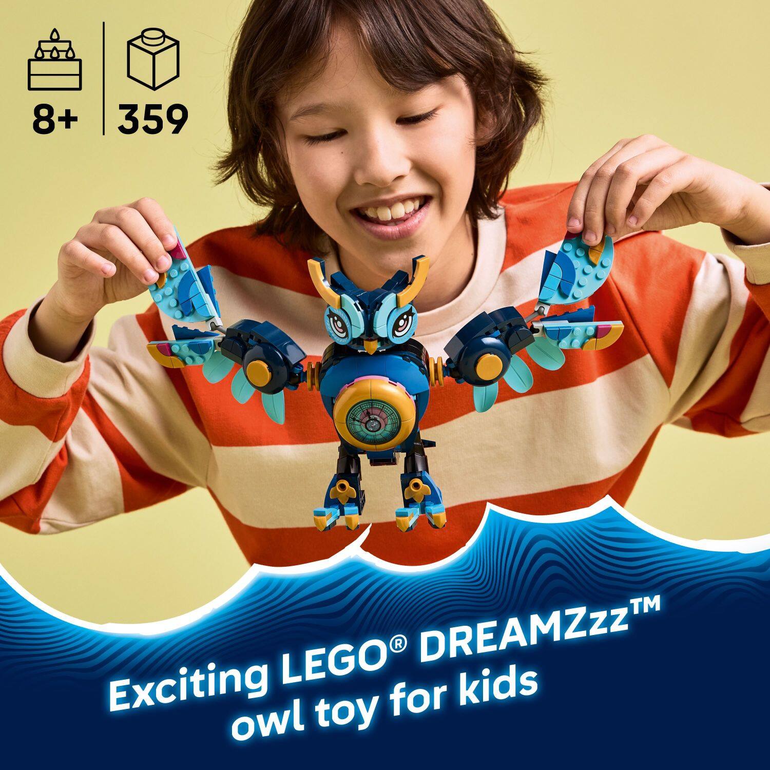 Exciting LEGO® DREAMZZZ™ owl toy for kids 8+ 359