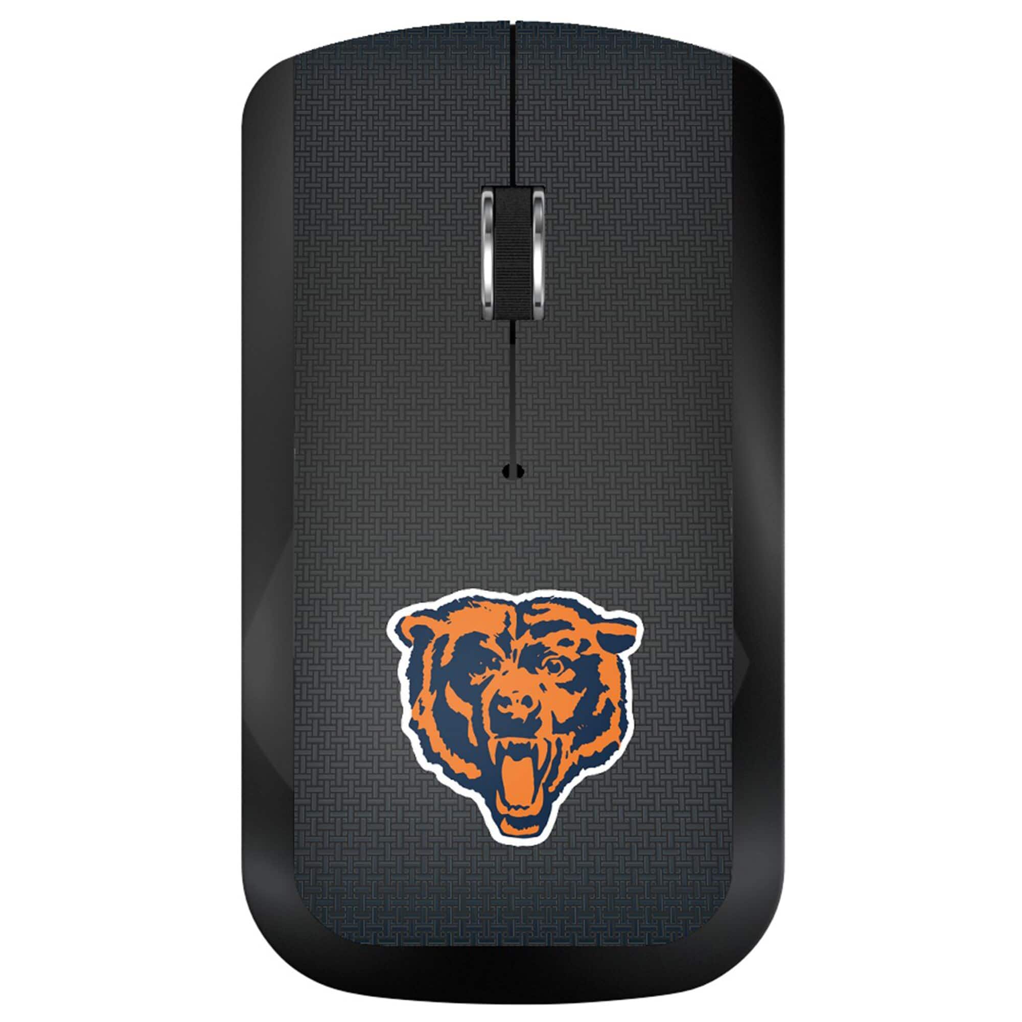 Keyscaper - Chicago Bears Wireless USB Computer Mouse - Wireless - Black