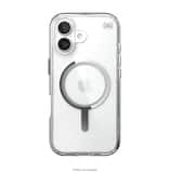 Speck - Presidio Perfect Clear with Magsafe Case for Apple iPhone 17 - Clear/Silver
