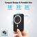 Compact Design & Portable Size
28% Lighter
25% Smaller
35% Thinner
2.81 in
0.77 in
4.21 in
Compact
Only 7.05 Oz