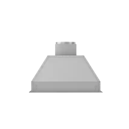 Front. ZLINE - ZLINE 28" Ducted Remote Blower Range Hood Insert in Stainless Steel (698-RD-28) - Stainless Steel.