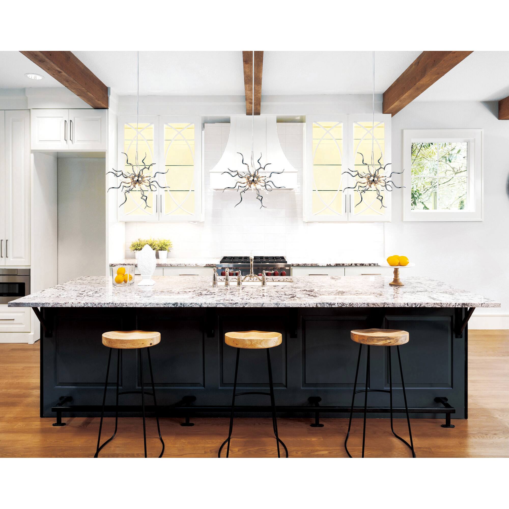 Alt View 2. CWI Lighting - Twist 15 Light Chandelier With Chrome Finish - Chrome.