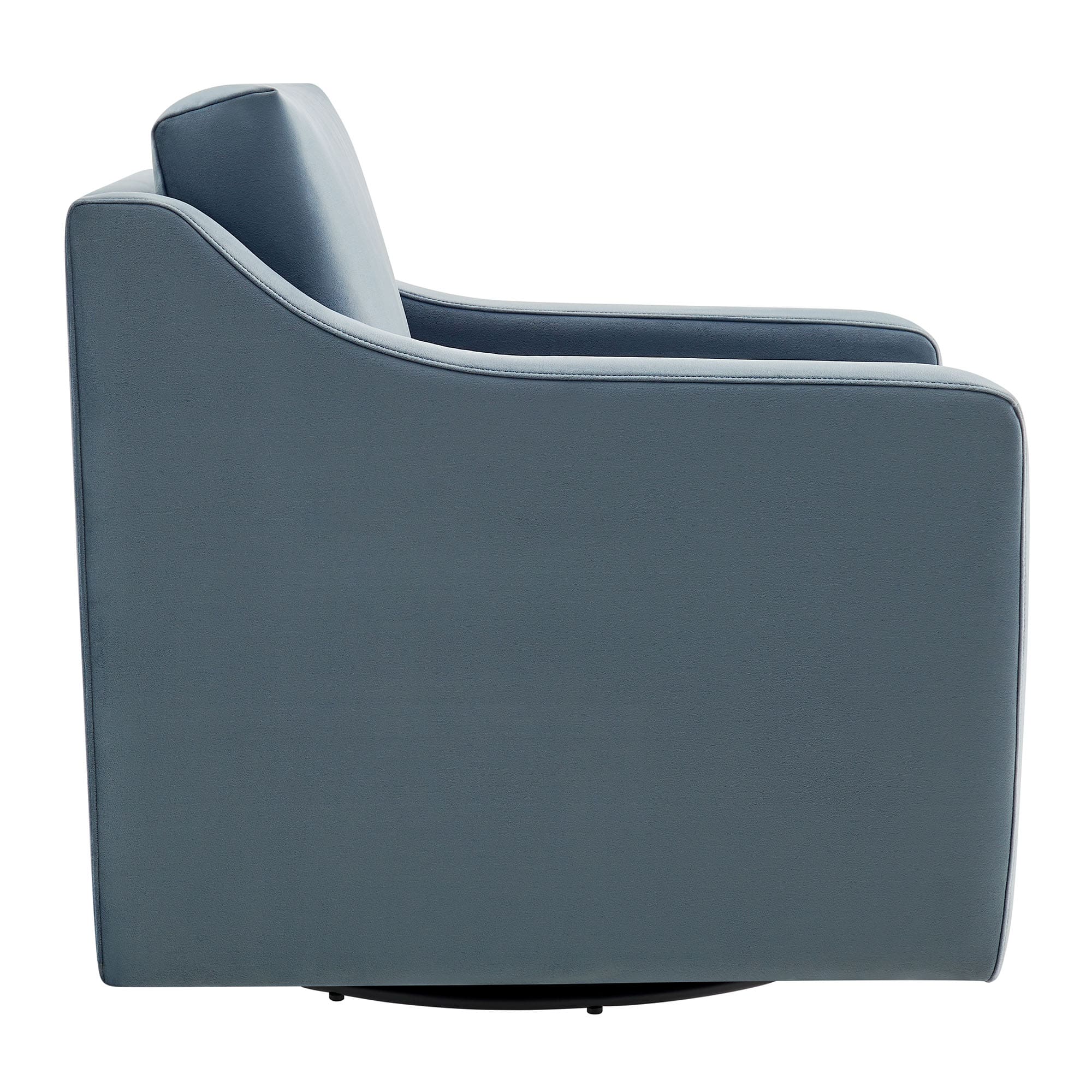 Back. Modway - Liora Performance Velvet Armchair by Modway - Blue.