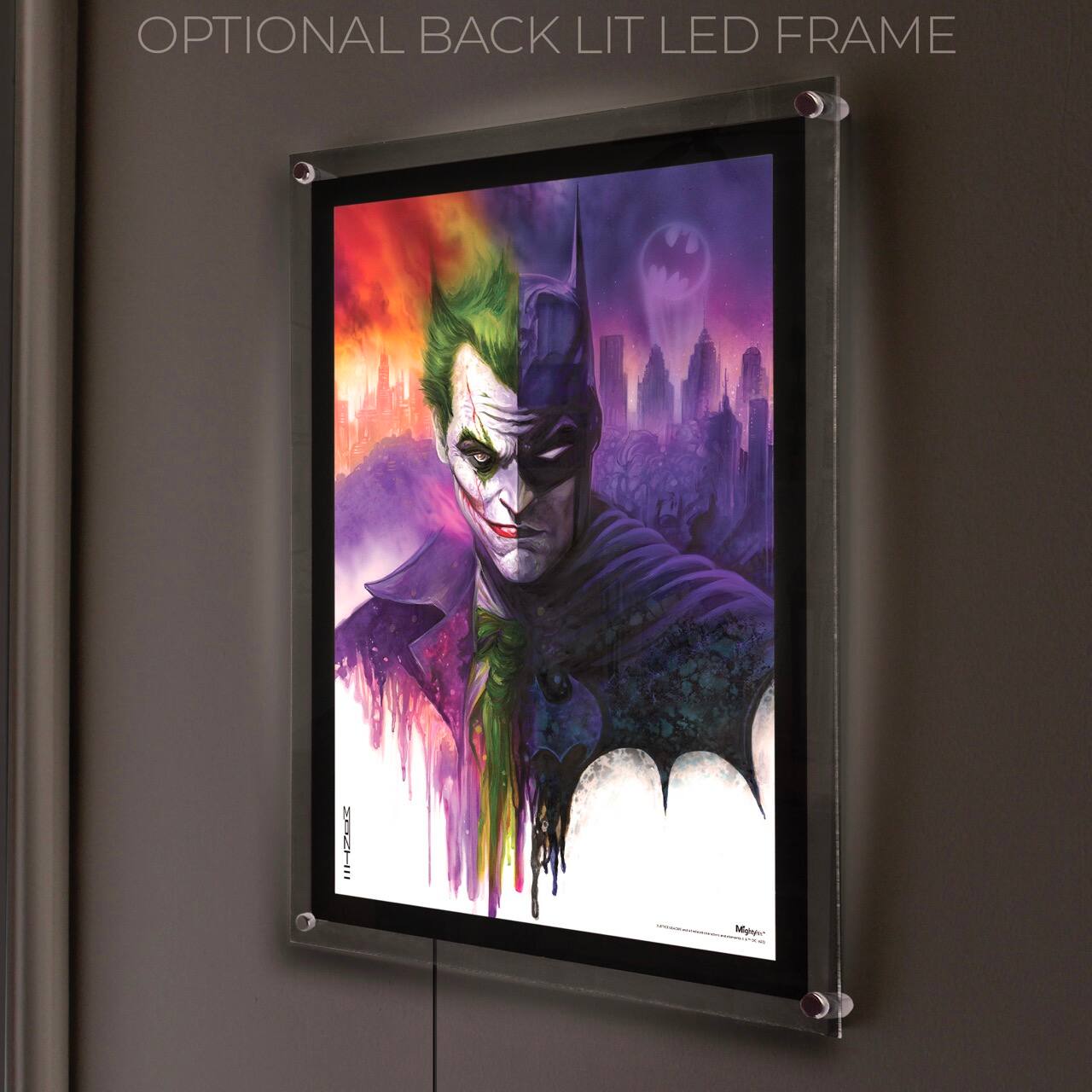 OPTIONAL BACK LIT LED FRAME