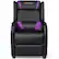 Alt View 16. Costway - Theater Style Massage Gaming Chair - Purple + Black.