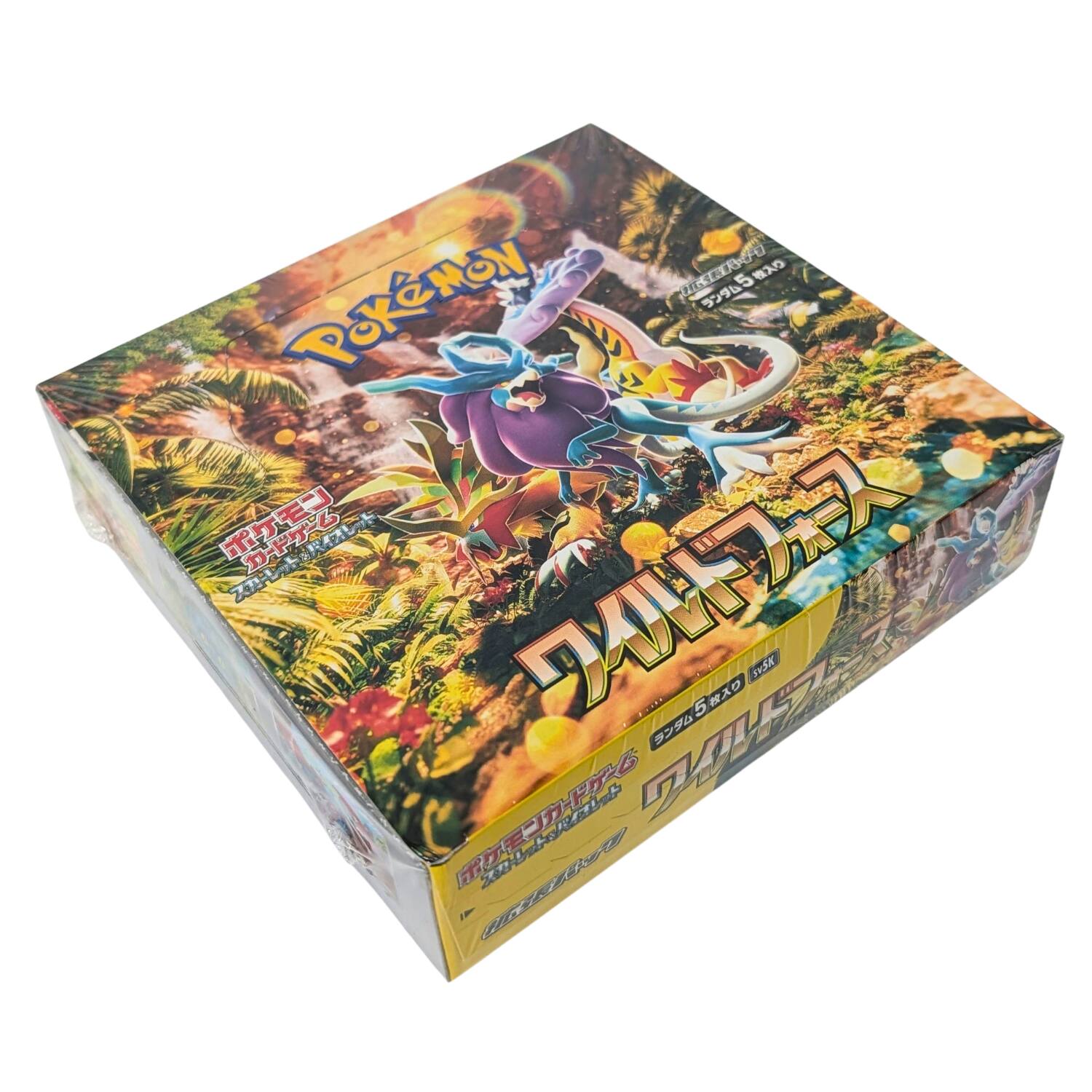 Pokémon Pokemon SV5K Scarlet & Violet Wild Force Booster Box [JPN ...