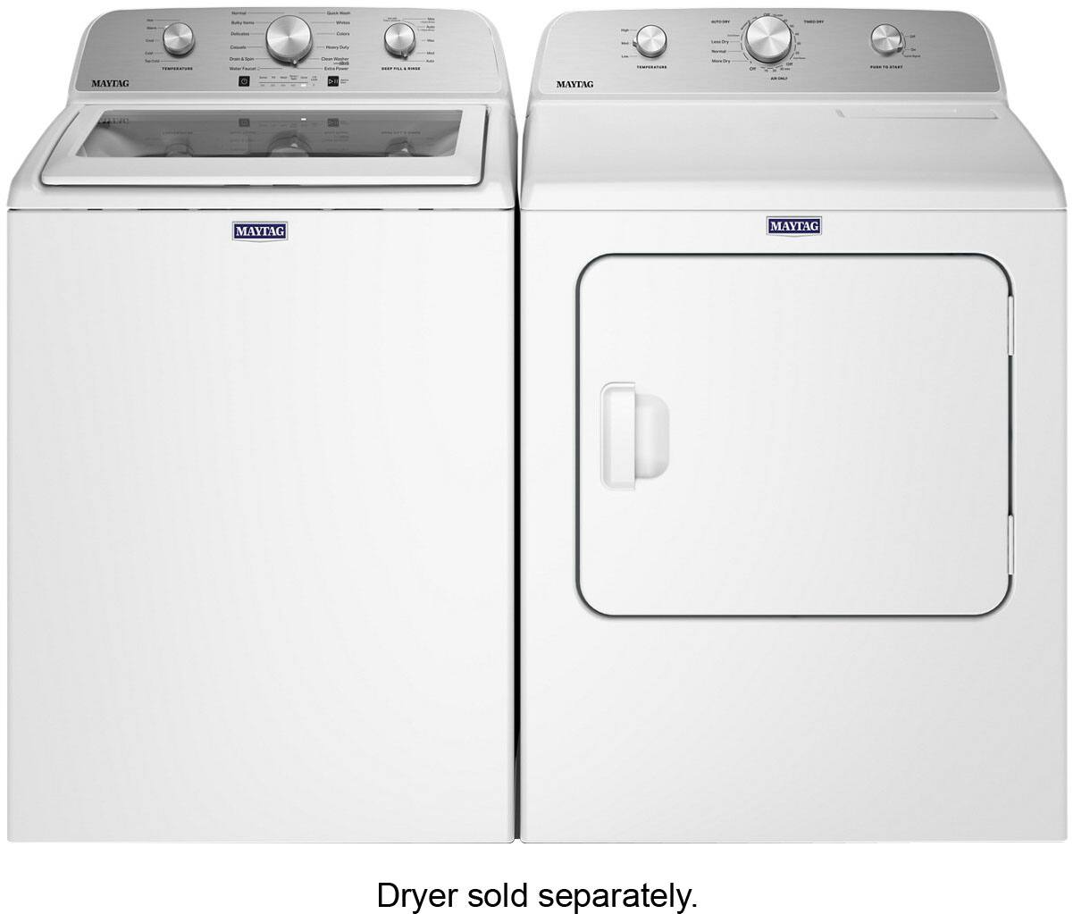 MAYTAG MAYTAG MAYTAG Dryer sold separately.