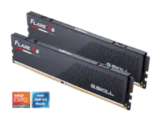 FLAREX 5
G.SKILL
AMD EXPO
MEMORY OVERCLOCKING PROFILE
Intel XMP 3.0 Ready