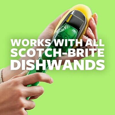 WORKS WITH ALL SCOTCH-BRITE DISHWANDS