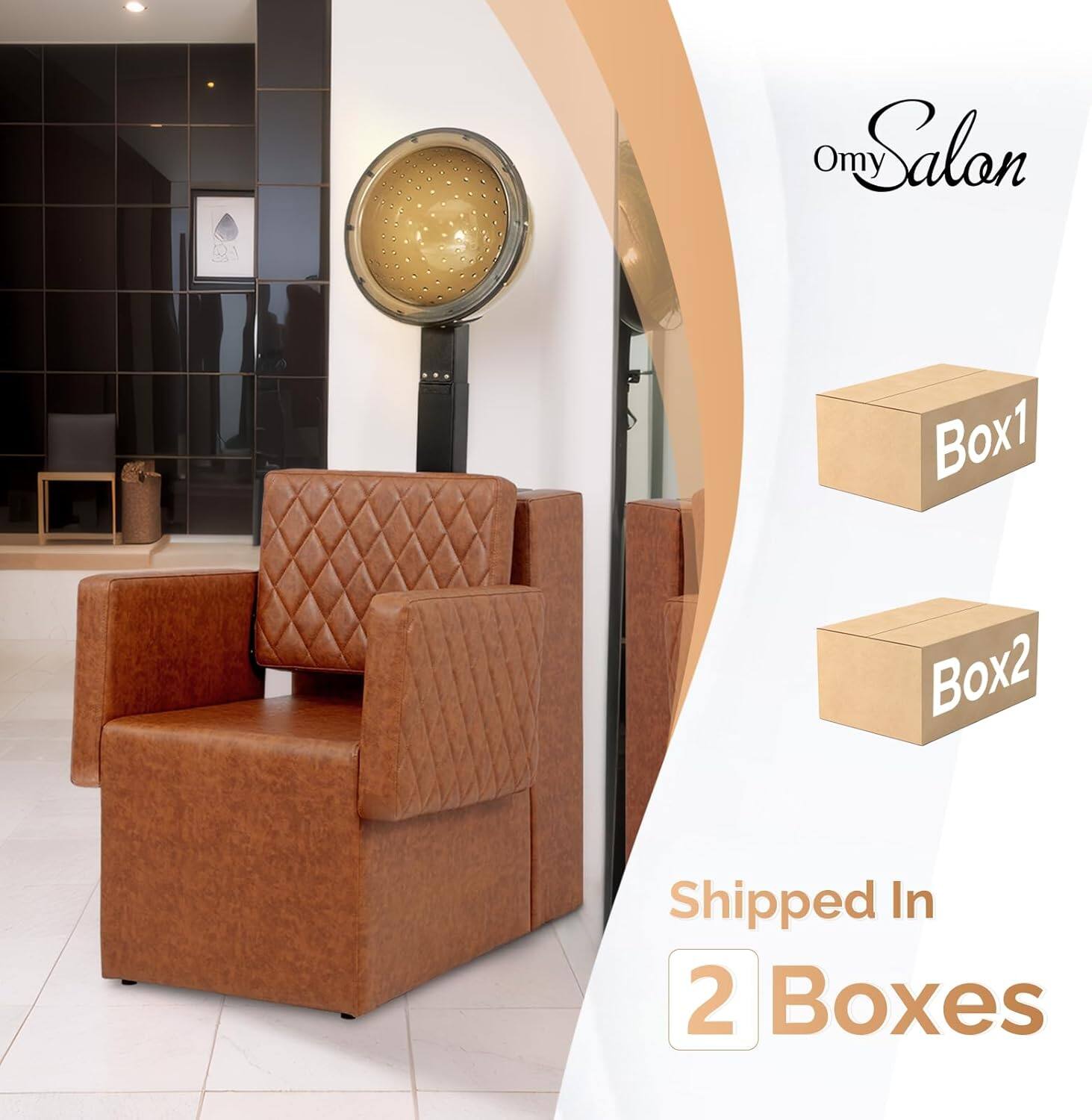 Omy Salon  
Box1  
Box2  
Shipped In 2 Boxes