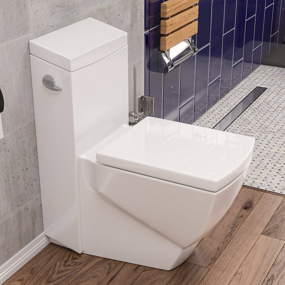 Left. Alfi - 36" Modern Brushed Stainless Steel Linear Shower Drain with Solid Cover - Stainless Steel.