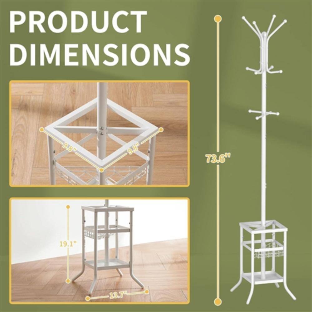 PRODUCT DIMENSIONS

- 9.8"
- 9.8"
- 73.6"
- 19.1"
- 13.7"