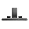 Front. Insignia™ - 5.1.2 Channel Home Theater Soundbar with Wireless Subwoofer and Rear Speakers, Dolby Atmos, DTS:X, Bluetooth. - Black.