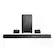 Front. Insignia™ - 5.1.2 Channel Home Theater Soundbar with Wireless Subwoofer and Rear Speakers, Dolby Atmos, DTS:X, Bluetooth. - Black.
