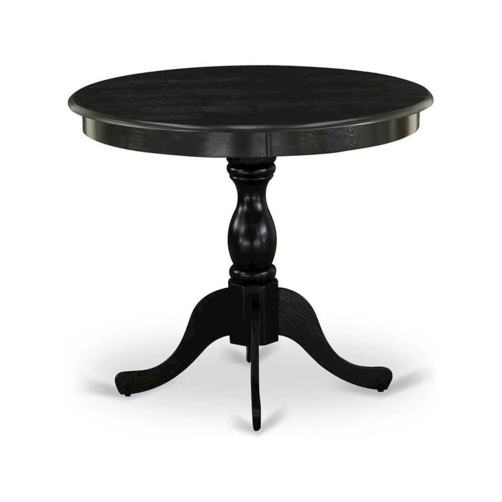 Back. FurniFact - Black 5 Pc Breakfast Nook Table Set, Kitchen Table and Chairs for 4 - Multi-Color.