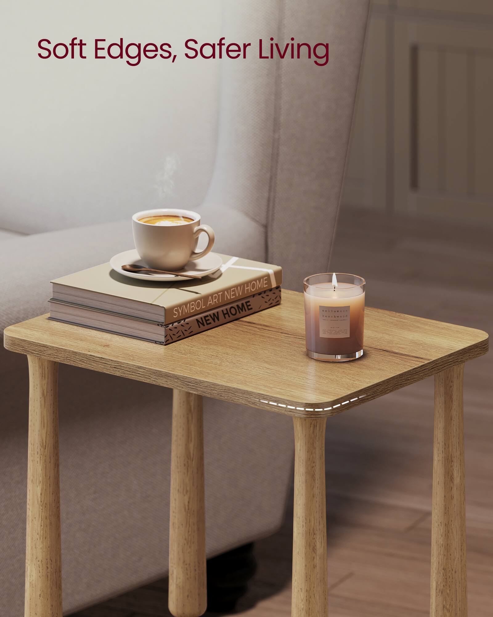 Soft Edges, Safer Living  
NEW HOME  
SYMBOL ART NEW HOME