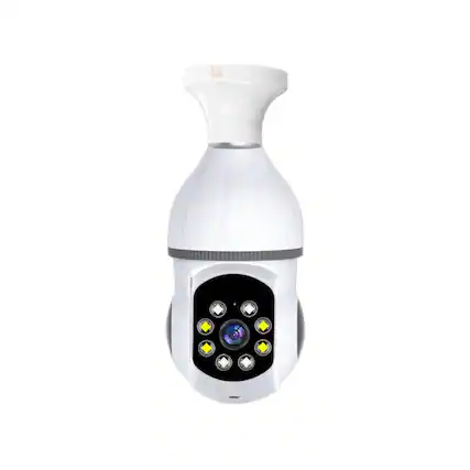 Front. Stock Preferred - 1080P Smart WiFi Security Camera | Auto-Tracking 360° PTZ IP Camera with Night Vision, Two-Way Audio.