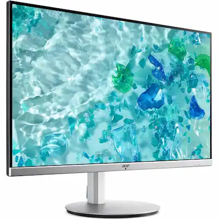 Front. Acer - Acer CB322QK 32" Class 4K UHD LCD Monitor - 16:9 - 31.5" Viewable - In-plane Switching (IPS) Technology - LED Backlight - Black.