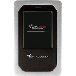 DataLocker - DL4 FE 1 TB Portable Hard Drive - External - TAA Compliant - USB 3.2 (Gen 2) Type C - 5400rpm - 256-bit - Unknown