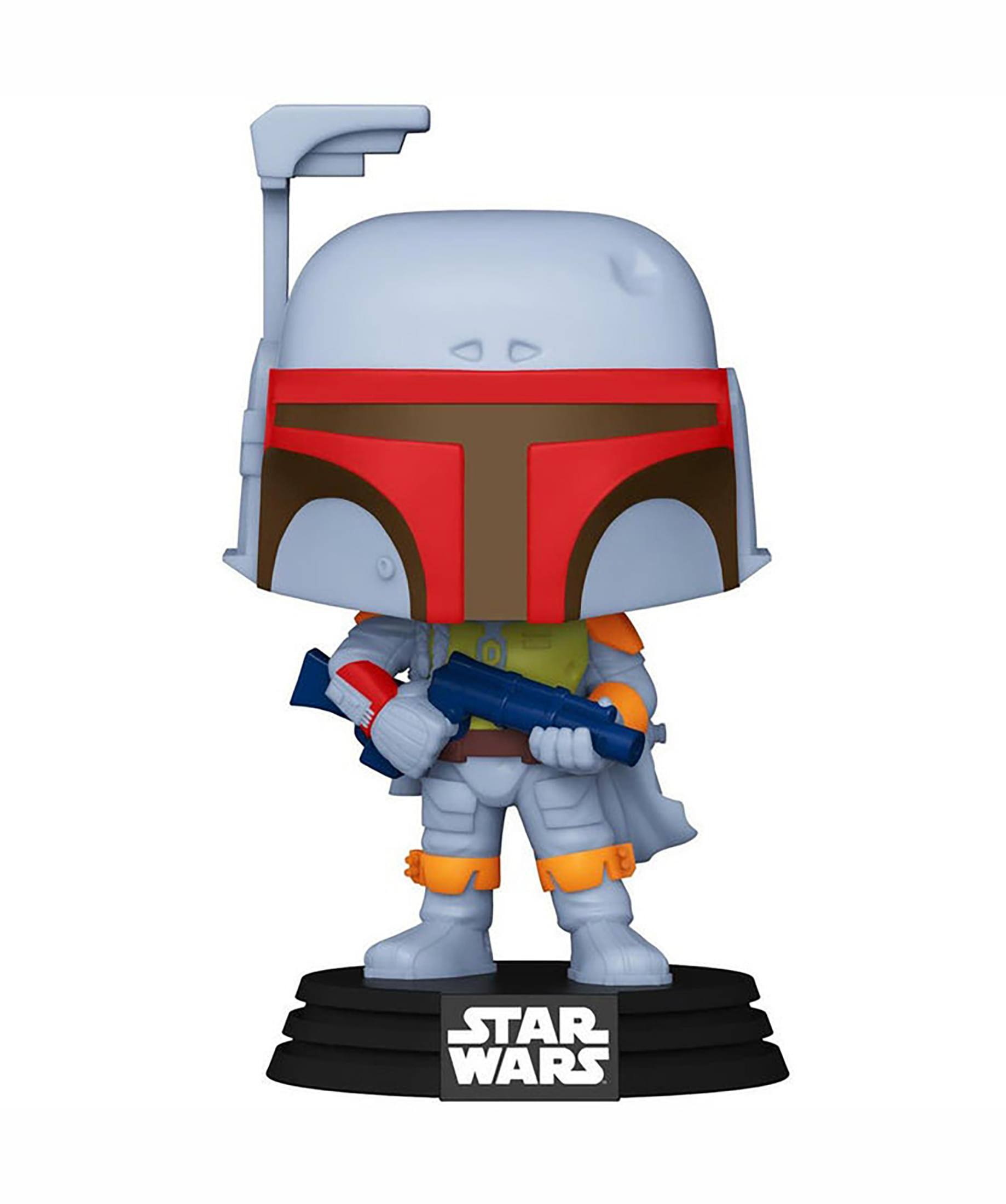 Toynk - Star Wars Funko POP Vinyl Figure | Vintage Boba Fett - Gray