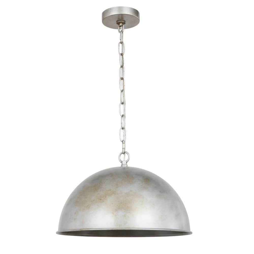 Living District - Marion Collection Pendant D15 H19 Lt:1 Finish - Vintage Silver price history on PriceWatchPro