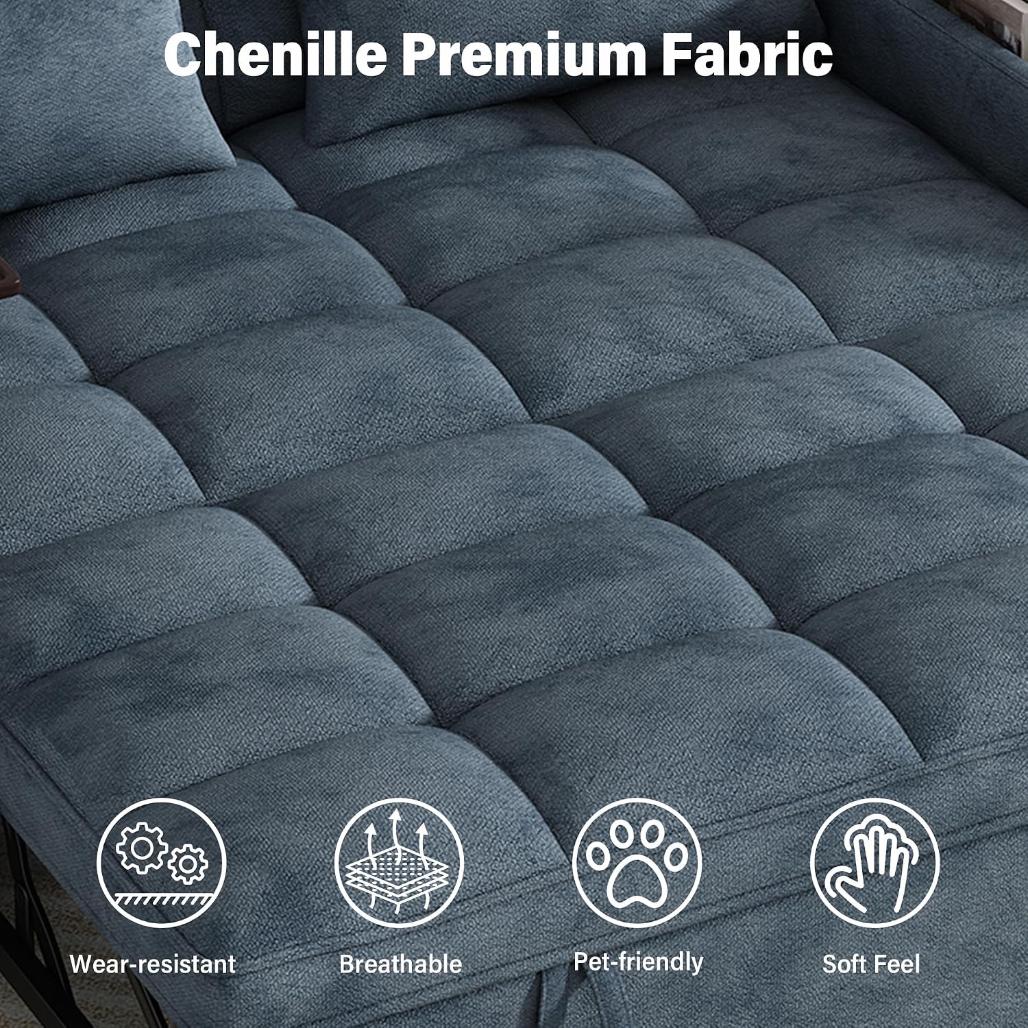 Chenille Premium Fabric

- Wear-resistant
- Breathable
- Pet-friendly
- Soft Feel
