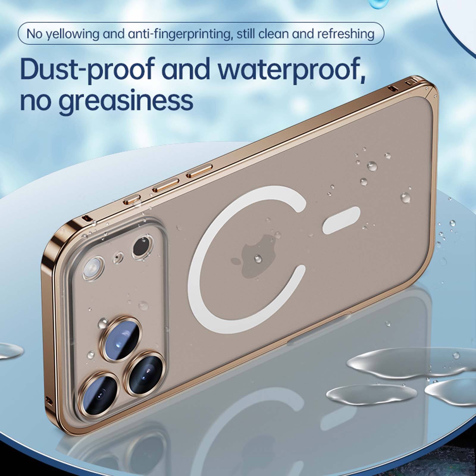 No yellowing and anti-fingerprinting, still clean and refreshing  
Dust-proof and waterproof, no greasiness