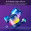 Full-Body Light Show: Synchronize your music to the light show and choose from a range of presets and customizable lighting effects.