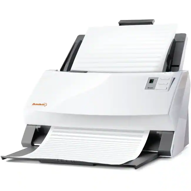Ambir Scan Scanner Ambir Technology Inc AMBIR ImageScan Pro 340u Sheetfed Scanner Duplex ...