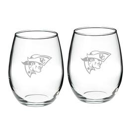 Jardine - Cumberlands Patriots 21oz. 2-Piece Stemless Wine Glass Set - Multicolor