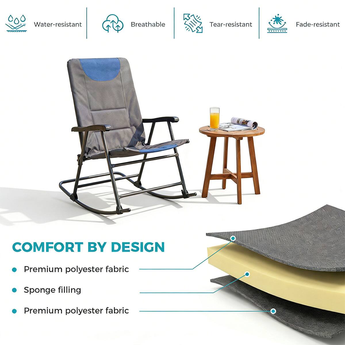 Water-resistant  
Breathable  
Tear-resistant  
Fade-resistant  

COMFORT BY DESIGN  
- Premium polyester fabric  
- Sponge filling  
- Premium polyester fabric