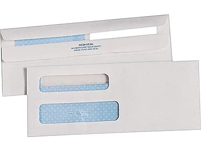 "Quality Park - Self Seal Security Tinted #8 5/8 Double Window Envelope 3 5/8"" x 8 5/8"", 500/Box (QUA24539) - White" price history on PriceWatchPro