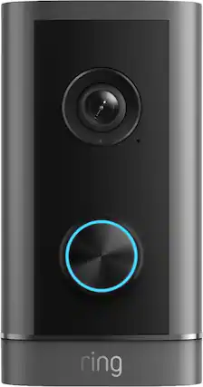 Front. Ring - Ring Wired Doorbell Elite 4K, Power over Ethernet, Retinal 4K, Remote Gate Access, 10x Zoom, Night Vision in Low-Light - Deep Silver.