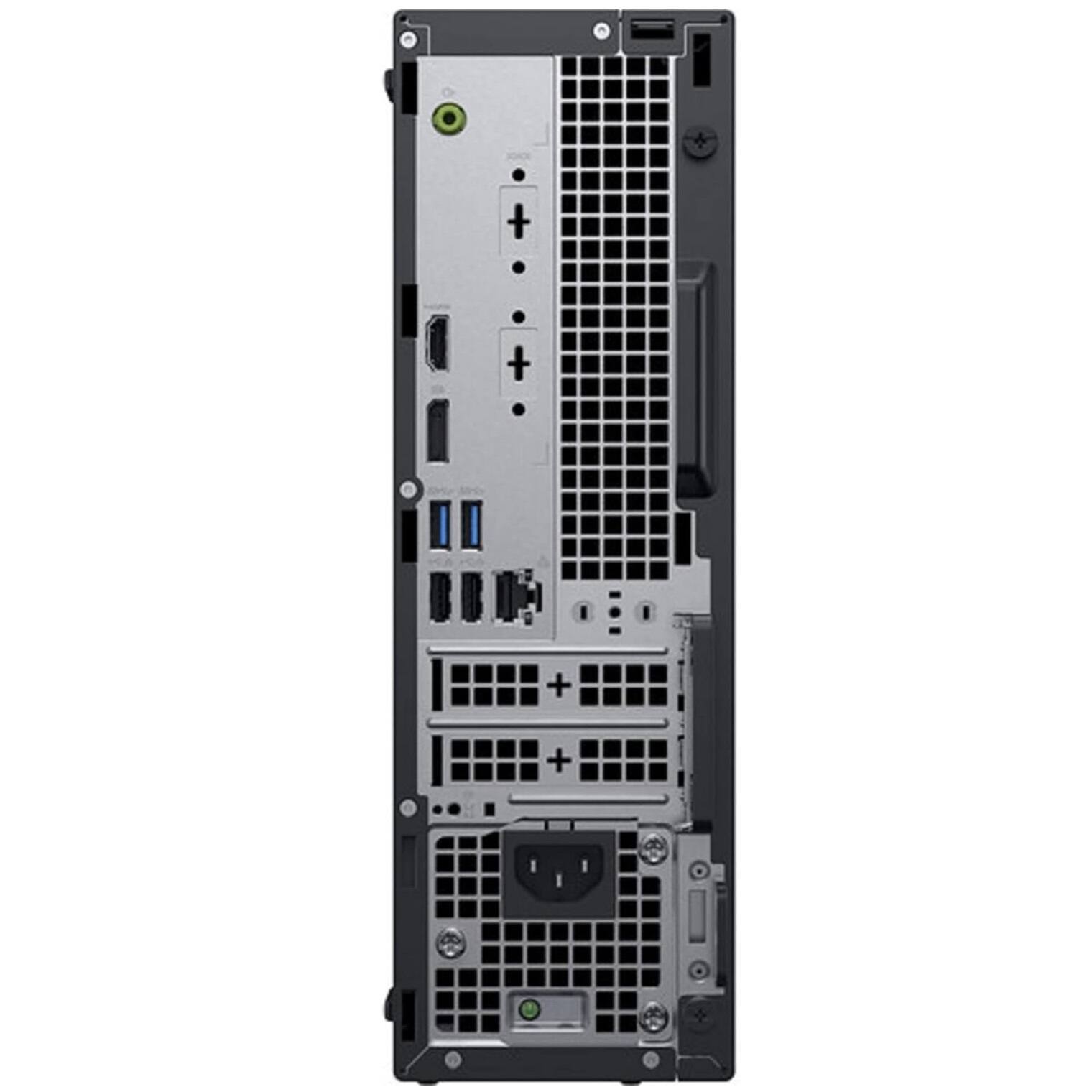 Alt View 1. Dell - Dell Optiplex 3060 SFF Desktop Computer PC, Intel i5-8500 up to 4.1Ghz, 16GB DDR4 RAM, 1TB SSD, USB WiFi, Win11 Pro - Black.