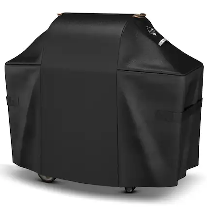 Front. Fabibe - Ultimate Durable Grill Cover For Weber Genesis 300 Ii 300 Series Grills Heavy Duty Waterproof Rip-proof 58" Bbq Fade ... - 52 Inch.