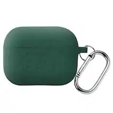 Front. Vena - For Apple AirPods Pro 3 Case Cover Silicone Floral, Protective Cover For MagSafe AirPods Pro Gen 3 3rd Generation, Green - Green.