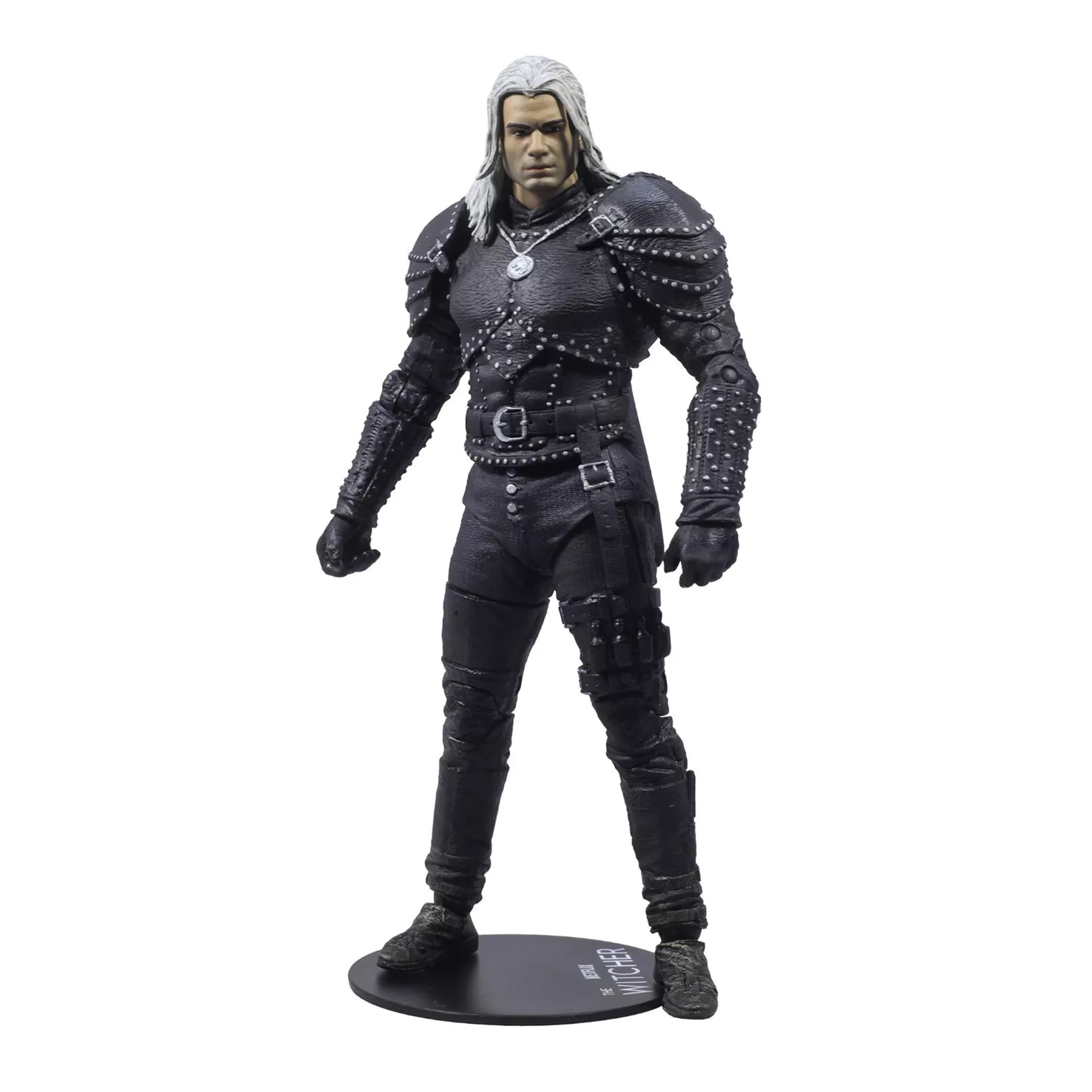 Alt View 5. CroJack Capital - The Witcher Netflix 7-Inch Scale Action Figure | Geralt of Rivia - Black.