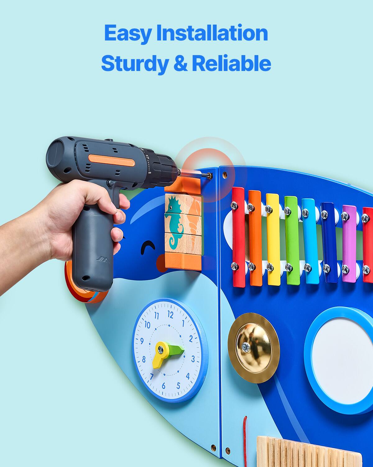 Easy Installation  
Sturdy & Reliable