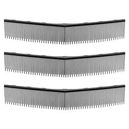 3 Packs Lawn Sweeper Brush Replacement, Compatible with VEVOR 26 in Lawn & Leaf Collector Sweepers - Black