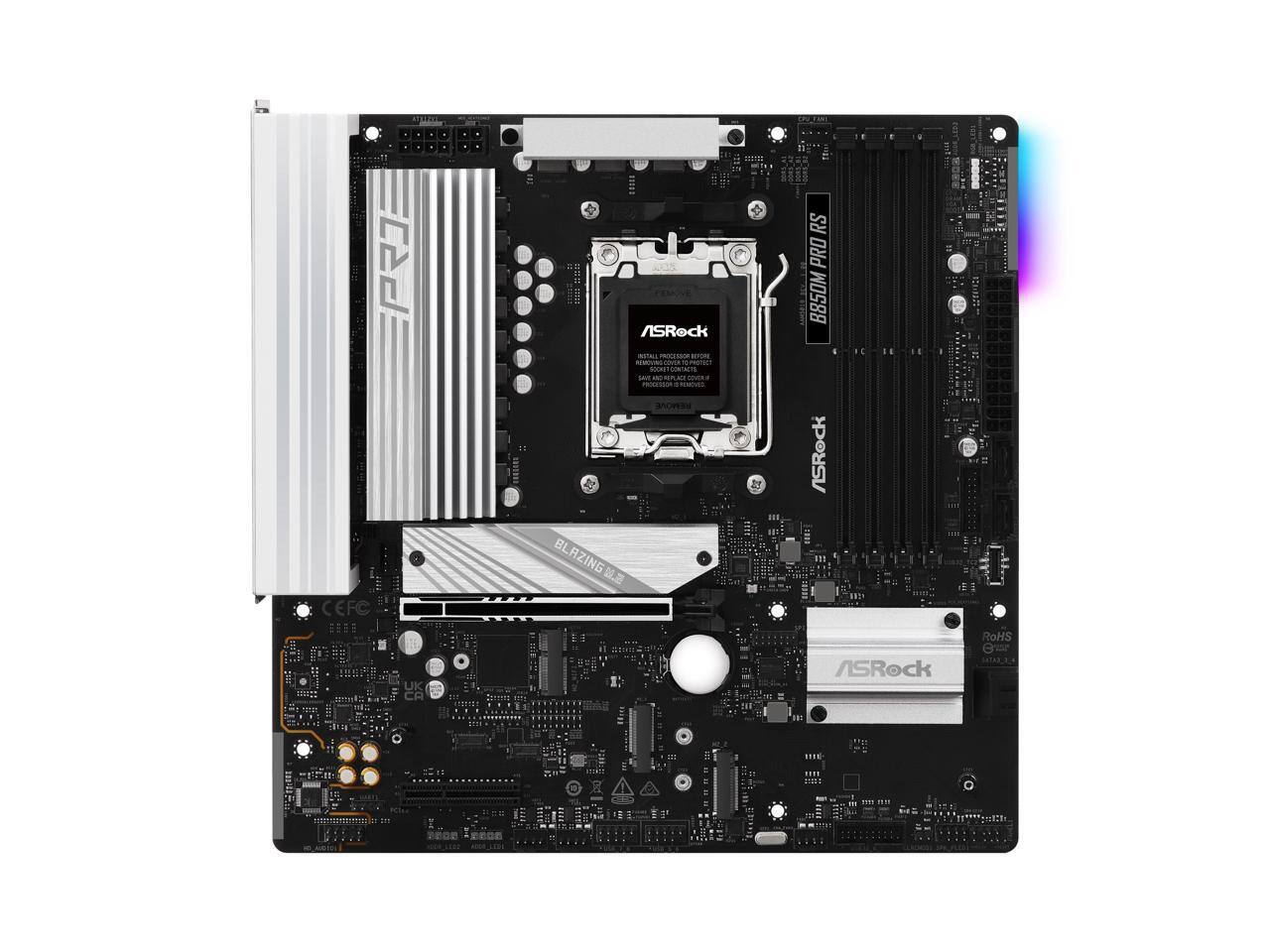 ASRock B850M PRO RS  
ASRock  
BLAZING